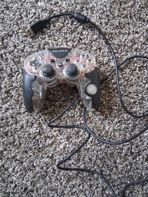 Pelican AfterGlow Pro PS3 Controller PL-6302 untested Wired LED Lights