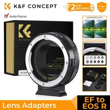K&F Concept EF-EOS R Auto Focus Lens Adapter for Canon EF EF-S Lens to EOS R