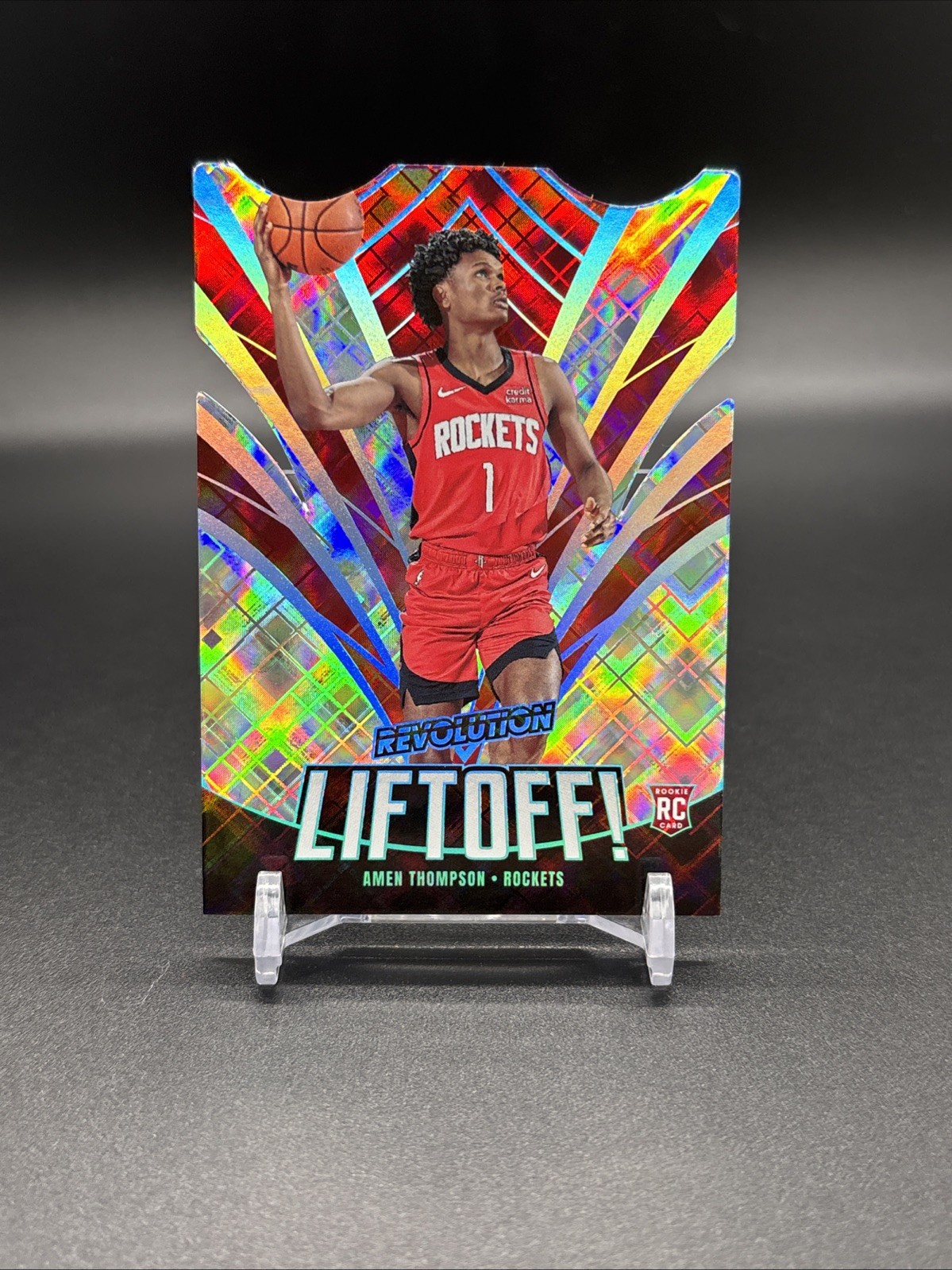 2023 Revolution Amen Thompson ROOKIE Die-Cut 💥 COSMIC /99 💥