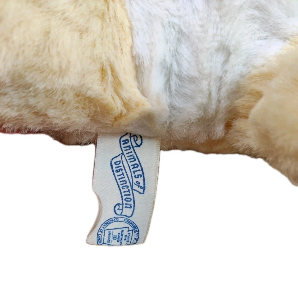 Vintage Knickerbocker Animals Of Distinction Lion Plush Made In USA Rare 13" - Image 3 of 4