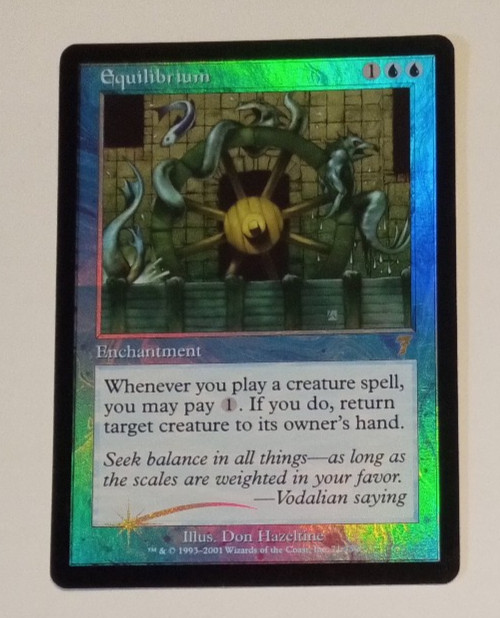 MTG Equilibrium 7th Edition Foil 2001 NM