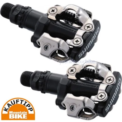 SHIMANO PD-M520L PEDALE SPD BINDUNG MOUNTAINBIKE CX TREKKING FAHRRAD KLICK PEDAL - Bild 1 von 4