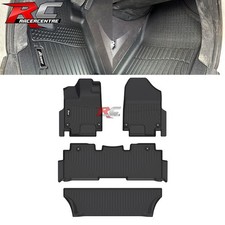 Fits 18-26 Honda Odyssey All Season 3d Floor Mats Front Rear Row Carpets Tpe