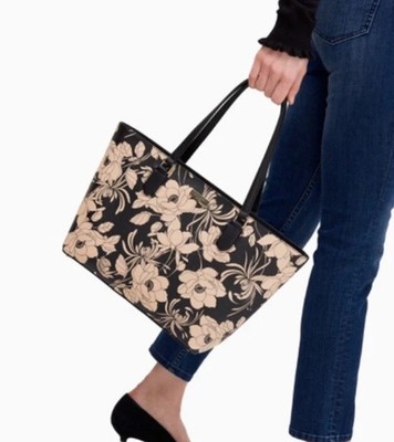 NEW Kate Spade Laurel Way Gardenia Medium Dally +Dust Bag 9.6''h x 12''w x 5.1''d