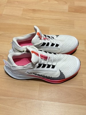 Nike Air Zoom Pegasus 38 FlyEase Gr. 44,5 Weiß/Pink Nike Running Schuhe Pegasus