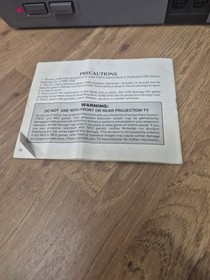 WWF Wrestle Mania Wrestlemania - Nintendo NES - Boxed Tested Complete Manual