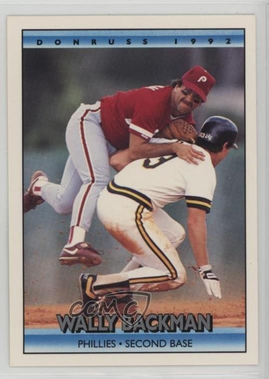 1992 Donruss Wally Backman #478 1f38