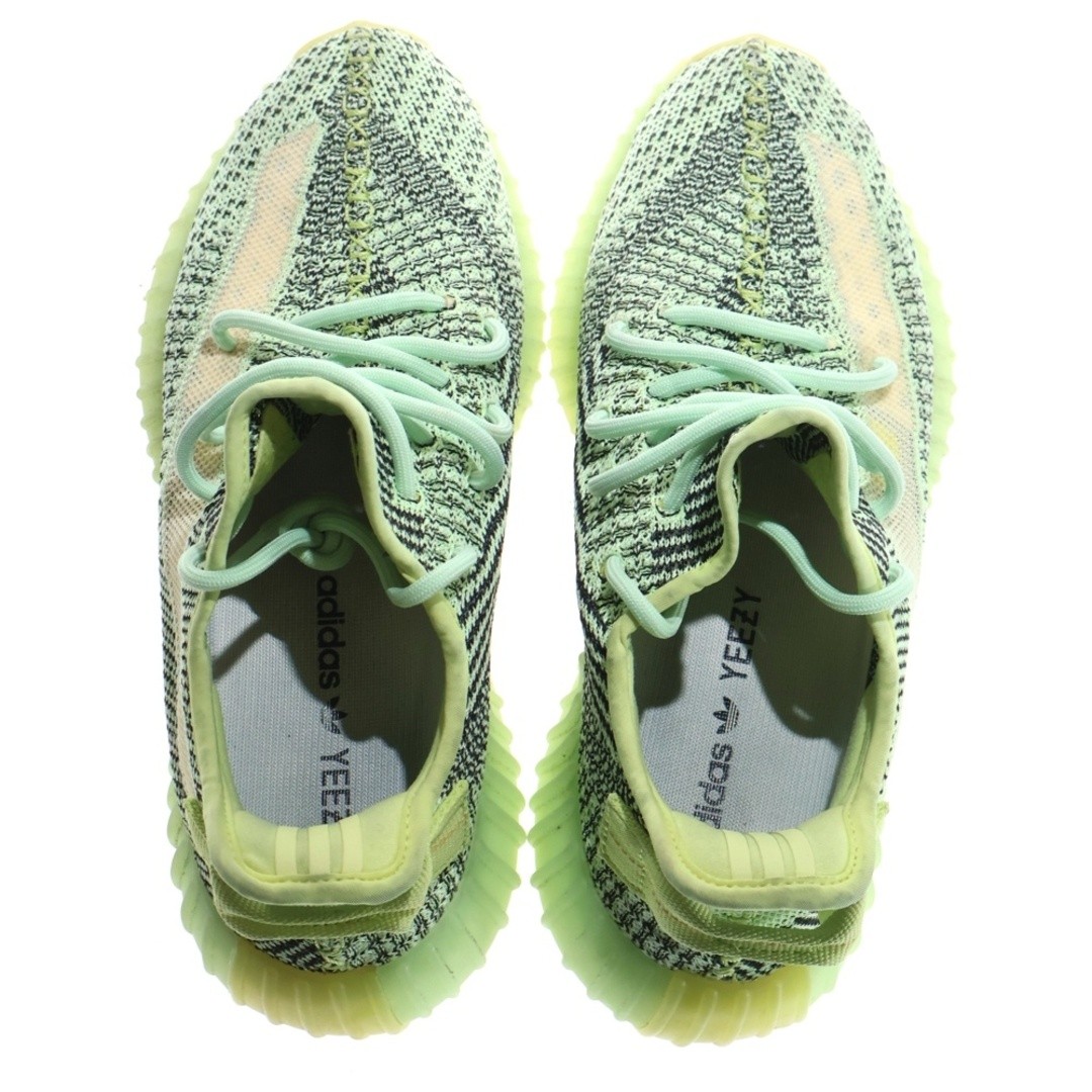 adidas YEEZY BOOST 350 V2 LOW CUT SNEAKERS YELLOW US8.5 26.5cm FX4130 Used 64a19 thumbnail 4