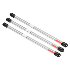Aguja de cepillo de aire de 3 piezas de 0,5 mm solo piezas de repuesto acero inoxidable de 13 cm de longitud