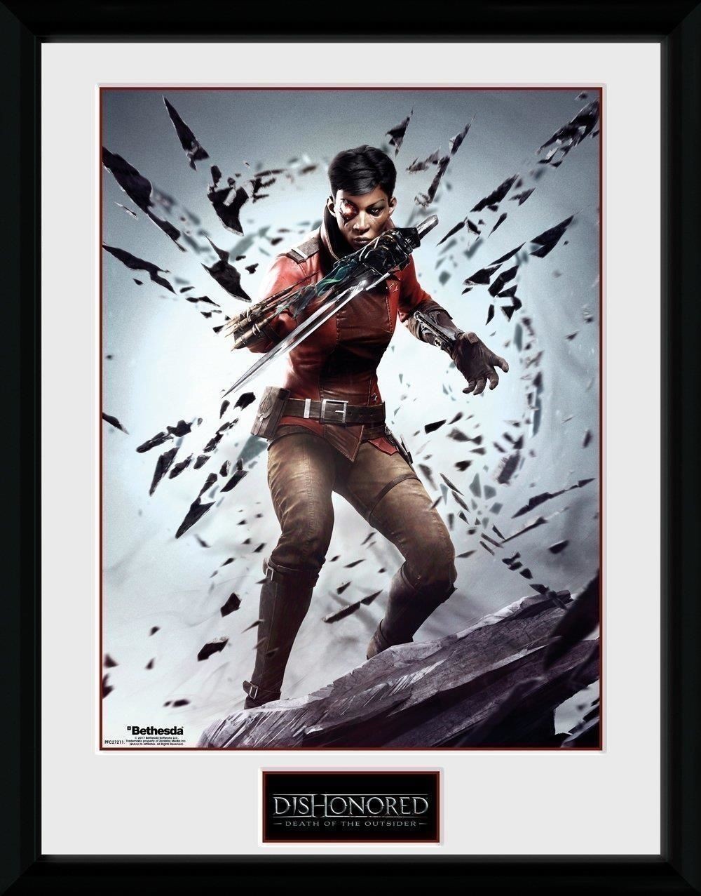 Merchandising Dishonored: Death Of The Outside Cover (Stampa In Cornice 30x40)