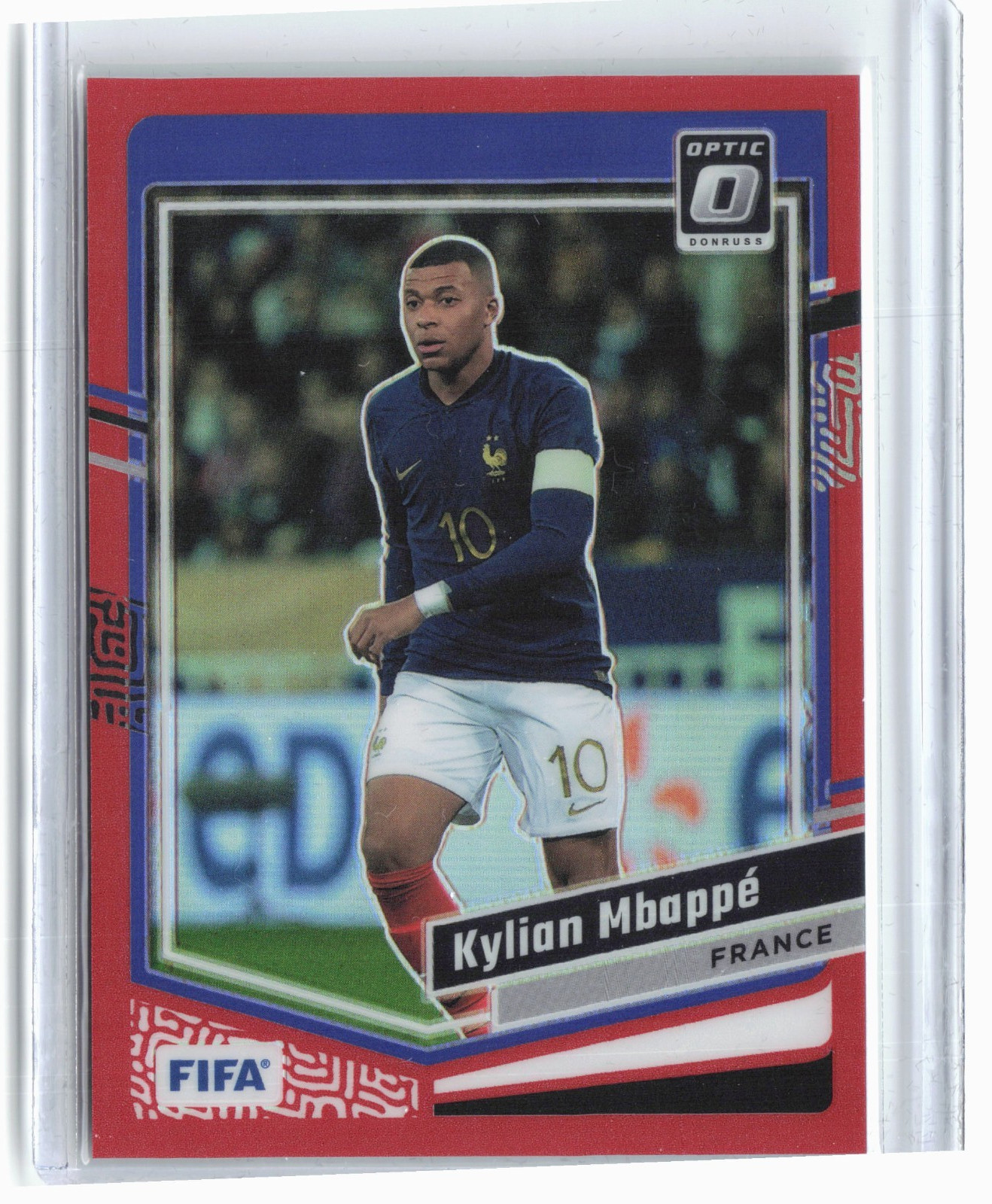 2023-24 Donruss #17 Kylian Mbappé Optic Red #/299