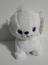 Neopets Doglefox White Petpet 4" Mini Plush Vintage 2005 with Tags
