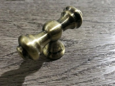 Asidrama 10 Pack Brushed Antique Brass Kitchen Cabinet Knobs
