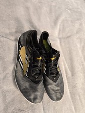 Brooks Speed Sprint Track Spikes Men  s 14 Black Gold White Racing Shoes New...