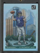 2024 Panini Donruss JJ MCCARTHY #11 RC Rookie DOWNTOWN Insert SSP Vikings JZ2