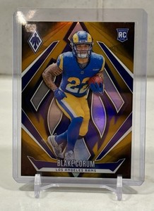 2024 Panini Phoenix - Gold Fade Prizm #158 Blake Corum Rookie RC /125