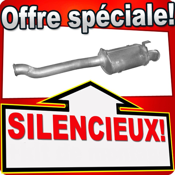 Silencieux pour DAF CF 85 105 pot échappement camion 12.9 DES 2005 FA FT