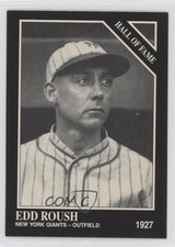 1991 The Sporting News Conlon Collection No MLB Logo on Back Edd Roush HOF 1hb4