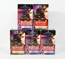 5 Schwarzkopf Keratin Color Gray Coverage Permanent Hair Color - 5.3 BERRY BROWN