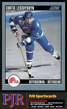 Curtis Leschyshyn 1992-93 Score Canadian #87 Quebec Nordiques