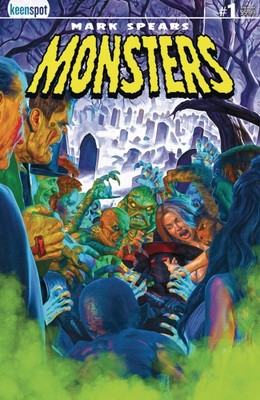 MARK SPEARS MONSTERS #1 - 4TH PTG CVR A GRAVEYARD
