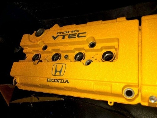 JDM Honda B16A B16B B18C Head Cover Spoon Color Civic Integra - Picture 2 of 7