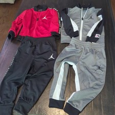Lot Nike Air Jordan Jump Man Boys 2 Piece Track Suit Size 24 Months 2T