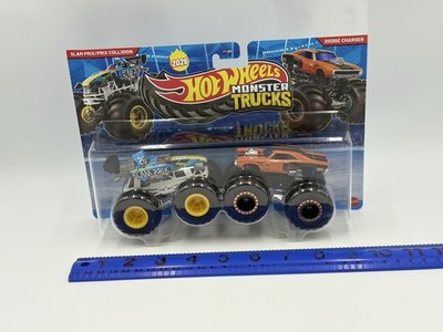 2026 Hot Wheels Monster Trucks Slam Prix/Prix Collision and Dodge Charger R/T