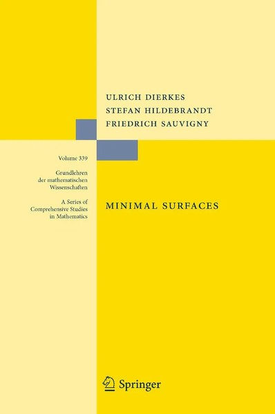 Ulrich Dierkes (U. A.) | Minimal Surfaces | Buch | Englisch (2010) | Springer-image