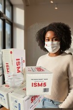 300 Pc Disposable Face Mask, 3 Ply Home  Office Breathable, Comfortable Mask