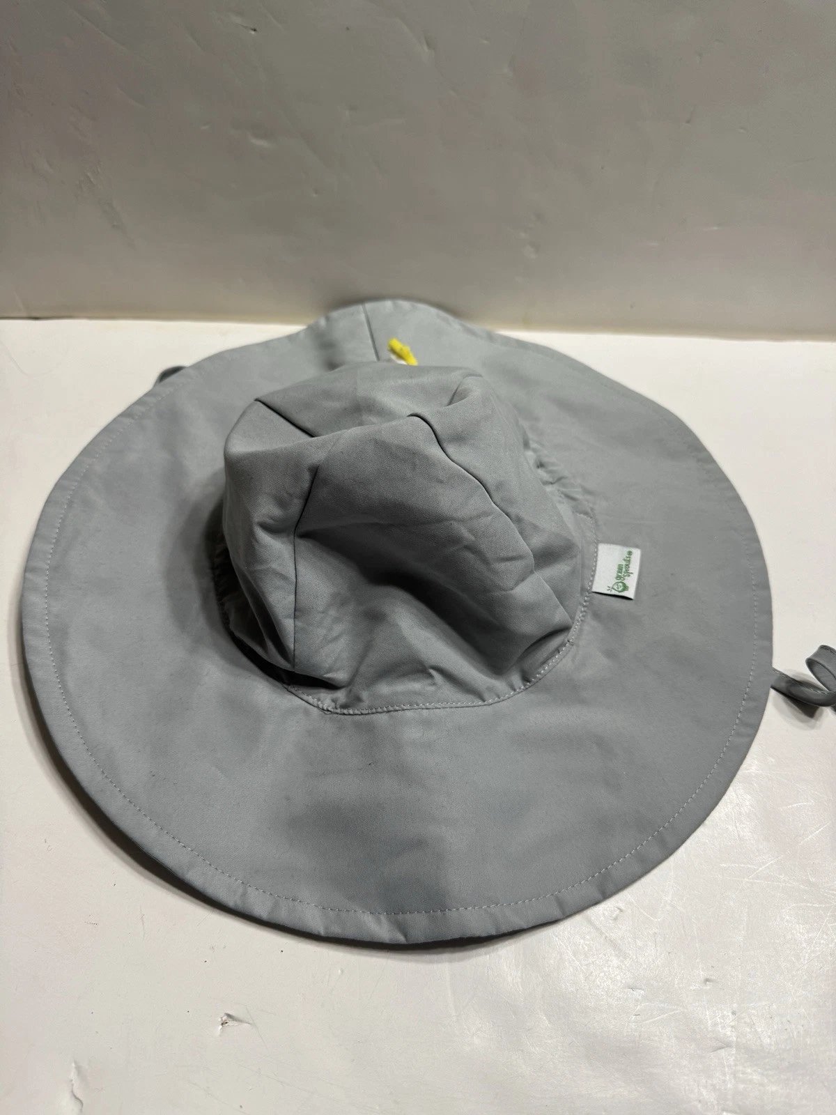 Green Sprouts Gray Colored Summer Hat Baby Size 9-18 Months