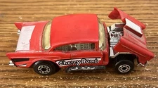 Vintage 1979 Matchbox Superfast 57 Chevy Red Cherry Bomb