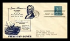 US COVER JAMES MONROE PRESIDENTIAL SERIES FIRST DAY ISSUE SCOTT 810