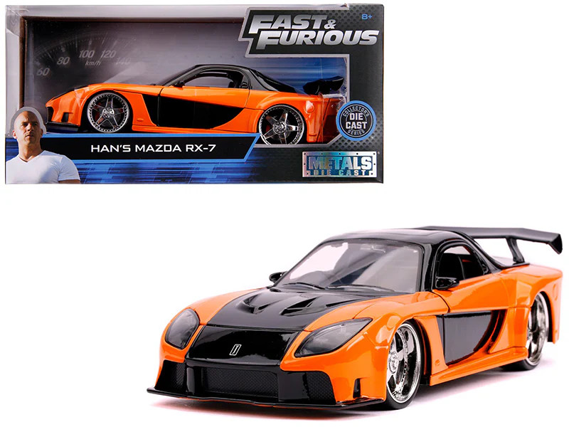 1:24 Han's Mazda RX7 -- Fast & Furious -- JADA | eBay