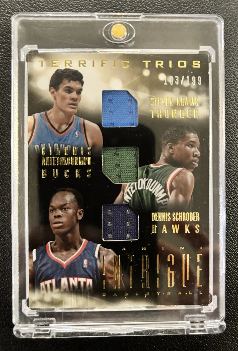 Dennis Schroder Serial Numbered Basketball Sports Trading Card