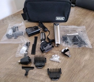 WAHL USA Stainless Steel Lithium Ion 2.0+ Slate Beard Trimmer for Men - SS2L