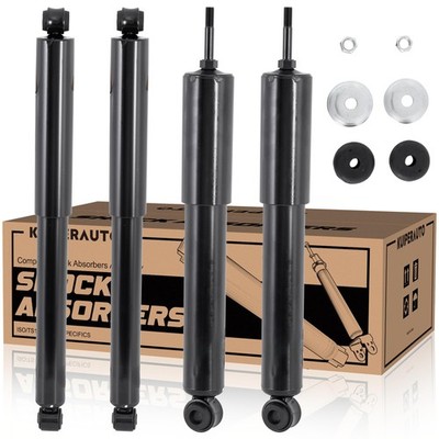 KUIPERAUTO 34761 34760 Front + Rear Complete Struts Coil Spring Assembly Compati