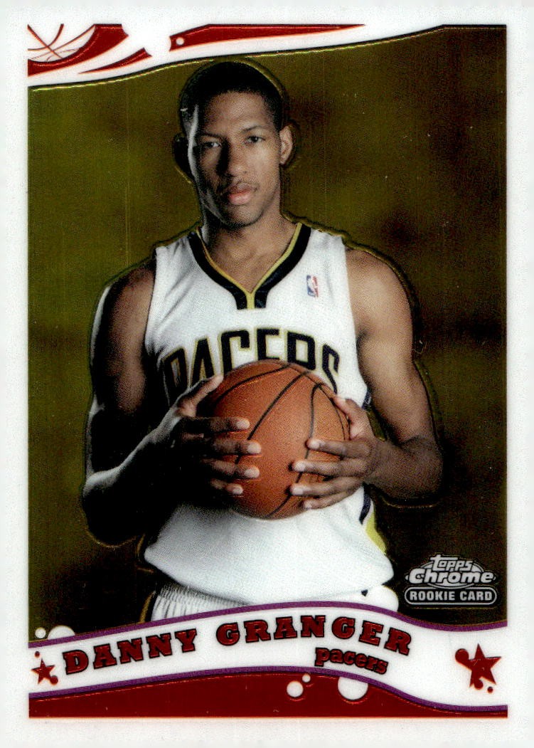 2005-06 Topps Chrome #166 Danny Granger Rookie RC