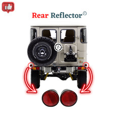 Coppia catarifrangenti posteriori Toyota Land Cruiser FJ40 BJ40