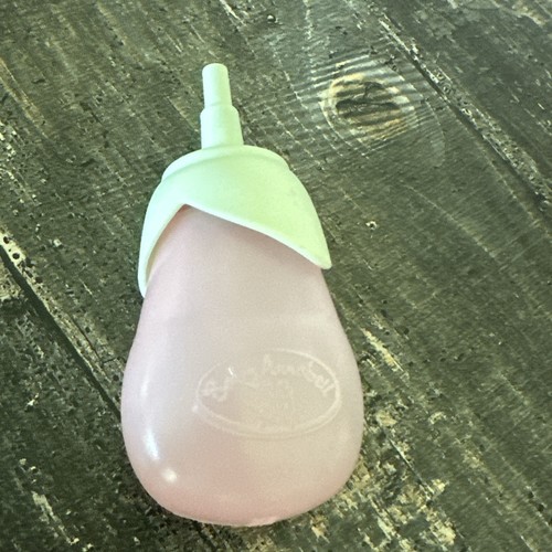 Vintage Zapf Creations Baby Annabell Pink Green Milk Bottle No Cap