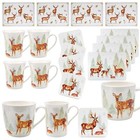 Christmas Tableware Reindeer / Stag Placemats / Coasters / Mugs