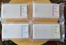 Set of 4 genuine Epson 786 ink cartridges