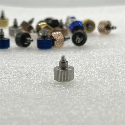 Acciaio inossidabile SKX007 maniglia orologio S corona aggiornamento accessori orologio per NH35 NH36 4R35/36 - Foto 4 di 40