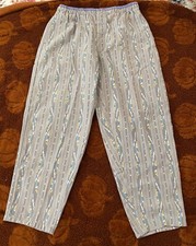 Vtg Pacific Coast HighWay PCH Skater Retro Gray Pants Size M
