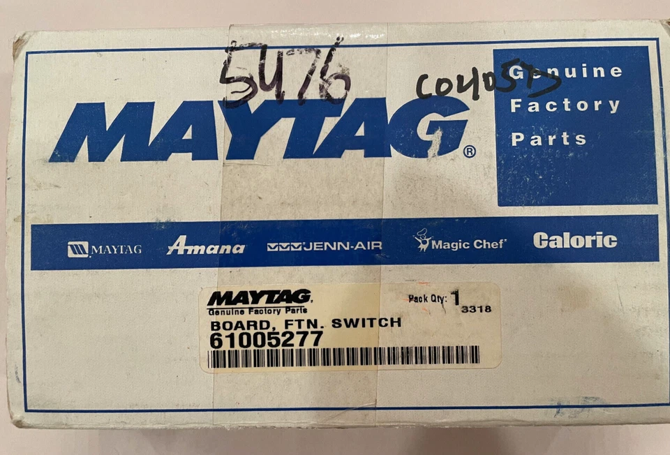 CLEARANCE! SAVE 60% GENUINE OEM WHIRLPOOL REFR MAYTAG BOARD, FTN SWITCH 61005277 - Imagem 4 de 4