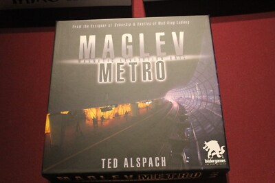 Maglev Metro - Bezier Games - Kennerspiel - Eisenbahnspiel