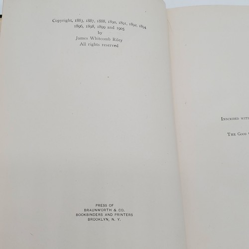 Riley Farm Rhymes by James Whitcomb Riley 1905 HC Illustrated by Will Vawter - Picture 7 of 11
