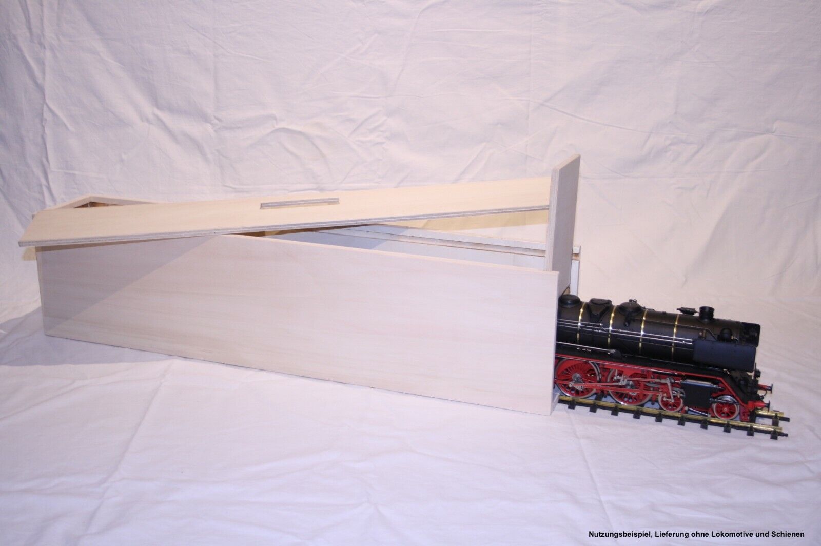TRAINBOX Spur G Lokkiste 80 cm Loktrage Transportkiste für LGB PIKO etc. - Bild 7 von 9