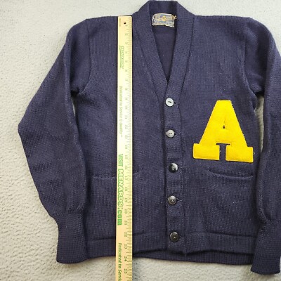 トップス 50s-60s WILSON lettered cardigan black トップス 50s-60s WILSON lettered cardigan black Hip Hop 50's Shop