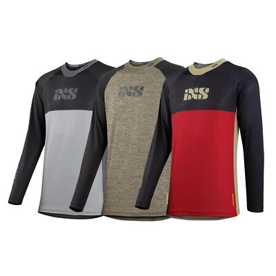iXS Herren Jersey Trigger X Fahrrad Trikot MTB All Mountain Bike Langarm Style